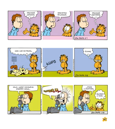 Garfield. Tłusty koci trójpak. Tom 16 na Arena.pl