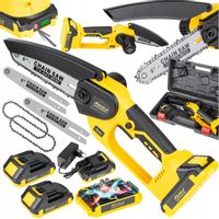 PIŁA pilarka ŁAŃCUCHOWA akumulatorowa MINI PILARKA 2XAKU 2 łańcuch 2 prowad