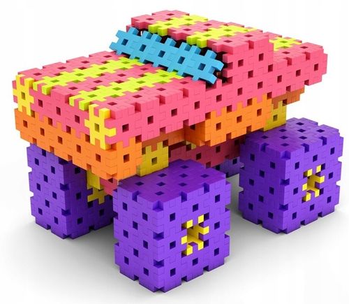 Klocki Konstrukcyjne Wafle Basic 600 El NA PREZENT dla chłopca 3+ Meli na Arena.pl