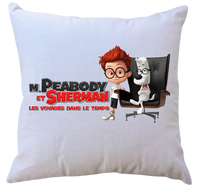 Poduszka z wkładem Pan Peabody i Sherman