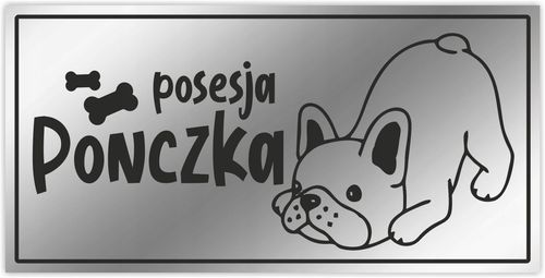 UWAGA PIES tabliczka informacyjna grawer Labrador na Arena.pl