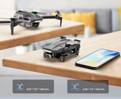 Mini dron DEERC D70 z kamerą HD 1080P dla dzieci, 2 baterie POWYSTAWOWY na Arena.pl