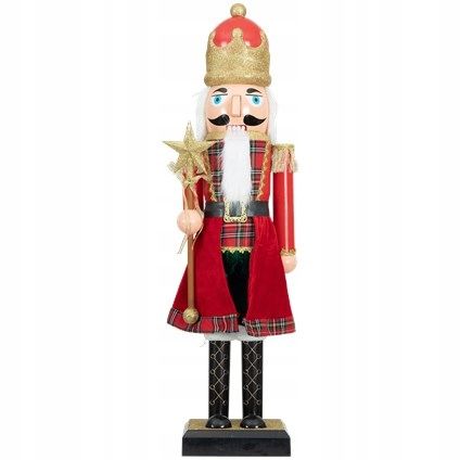 DZIADEK DO ORZECHÓW FIGURKA ŚWIĄTECZNA XXL 60 cm B na Arena.pl