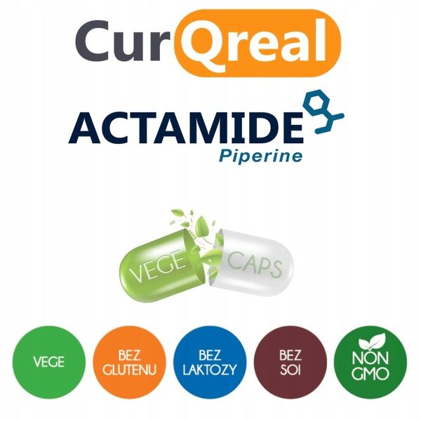 CURCUMIN 3 Plus 500mg KURKUMINA Curcuma longa zdjęcie 3