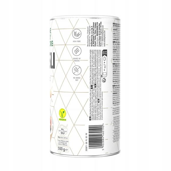 OneDayMore MUSLI CODZIENNE BEZ CUKRU tuba 500g zdjęcie 11