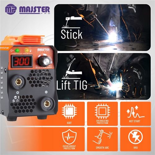 SPAWARKA inwerterowa inwertorowa MMA TIG IGBT LCD Majster Polska na Arena.pl