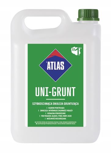 Emulsja Gruntująca Uni-Grunt 10 kg Atlas na Arena.pl