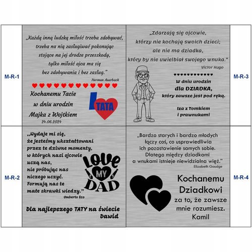 Grawerowany nieśmiertelnik stal 316L prezent + pudełko z dedykacją na Arena.pl