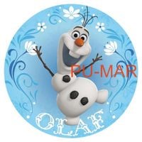 Opłatek na tort KRAINA LODU FROZEN Elsa Anna Postać Bajka Tekst Gratis