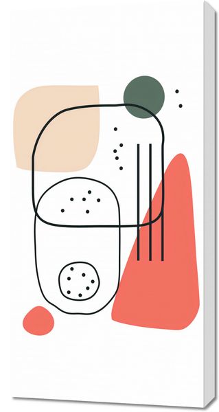 Obraz 50x100cm Przestrzenność zdjęcie 1