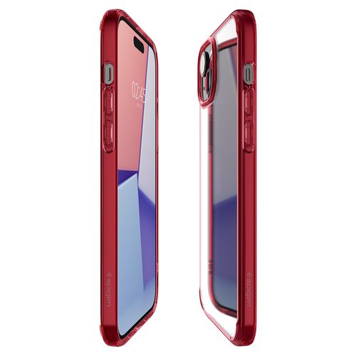 Etui Ultra Hybrid na iPhone 15 Plus czerwone na Arena.pl