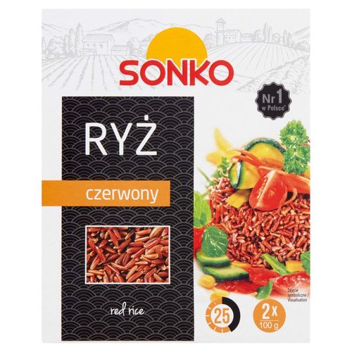 Sonko Ryż czerwony 200 g (2 x 100 g) na Arena.pl