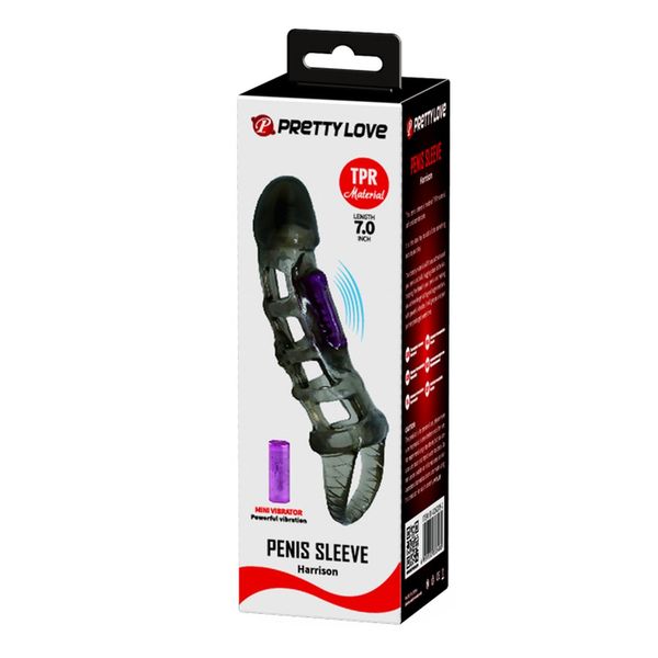PRETTY LOVE- Harrison, Penis sleeve, Vibration zdjęcie 8