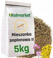 Poplon Szybkorosnący 5kg Mieszanka MIX Rzodkiew Nasiona Poplonowe Gorczyca
