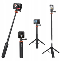 Statyw Monopod Grip do Kamery GoPro 12 11 MINI 10 9 8 7 6 5 4 3+ 3 MAX VRIG