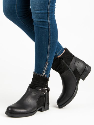 CZARNE BOTKI WORKERY Rozmiar - 38 na Arena.pl