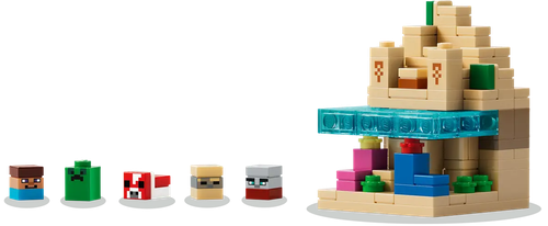 21589 - lego minecraft - minibiomy na Arena.pl