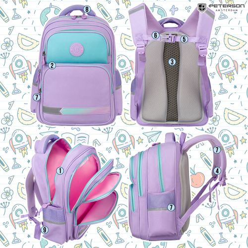 plecak ptn ps1-6036 purple na Arena.pl