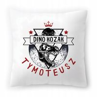 Poduszka Biała 40X40 Cm Dla Tymoteusza Dziecka Z Nadrukiem Ze Zdjęciem