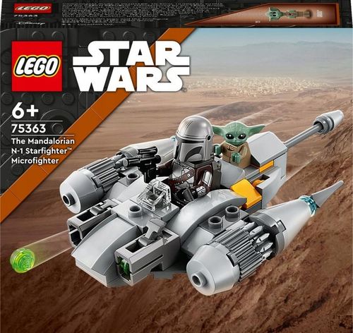 LEGO Star Wars Myśliwiec N-1 Mandalorianina w mikroskali klocki 75363 Grogu na Arena.pl