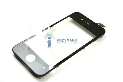 DIGITIZER IPHONE 4 APPLE RAMKA SZYBA DOTYKOWY na Arena.pl
