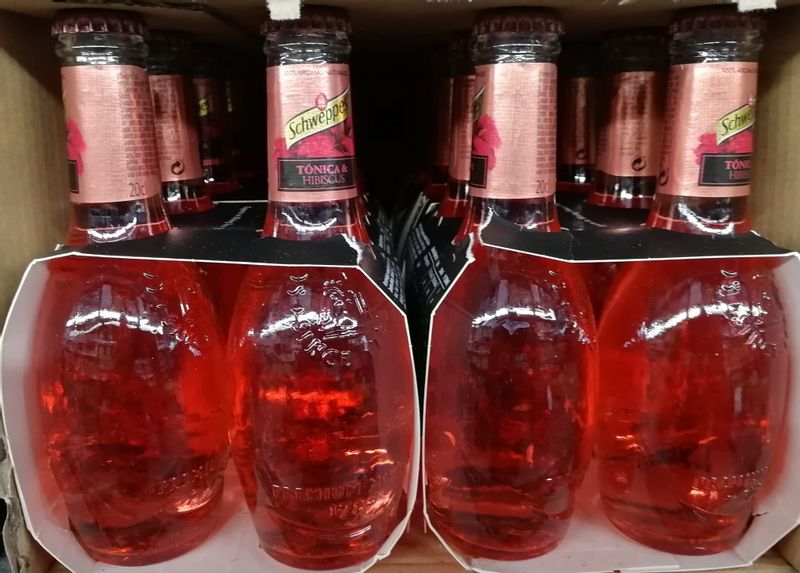 Schweppes Tonic & Hibiscus 200ml - karton zdjęcie 1