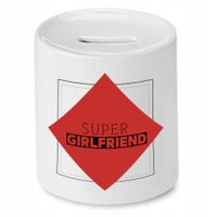 Skarbonka Dla Dziewczyny Super Girlfriend Z Nadrukiem Ze Zdjęciem