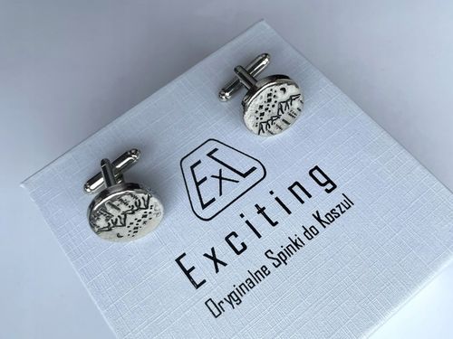 Spinki do mankietów EXC Góry Tatry Sudety Karpaty Duch Gór Ratownika GOPR na Arena.pl