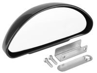 Dodatkowe lusterko zewnętrzne 60x150 mm, panoramiczne, czarne