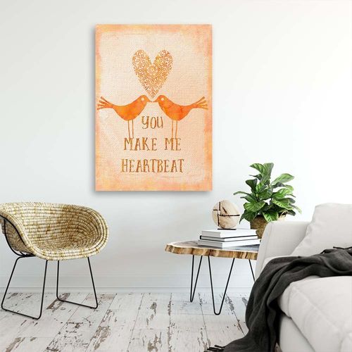 Obraz na płótnie – Canvas, Miłosne hasło 50x70 na Arena.pl