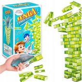 JENGA 2.0 Z WIBRUJĄCA MYSZKA GRA ZRĘCZNOŚCIOWA CHWIEJĄCA SIĘ WIEŻA KLOCKI
