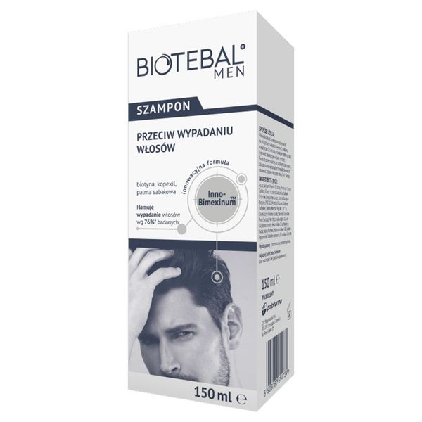 BIOTEBAL MEN SZAMPON DO WŁOSÓW 150ML zdjęcie 2