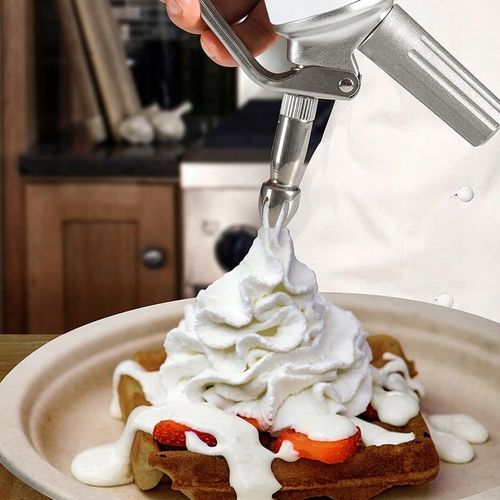 SYFON DO BITEJ ŚMIETANY 500 ML DOZOWNIK DO ŚMIETANY PISTOLET DO ŚMIETANY na Arena.pl