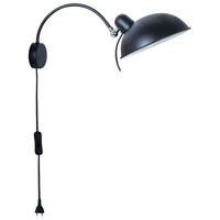 Kinkiet ścienny NORA 21-53602 regulowana metalowy reflektorek czarna