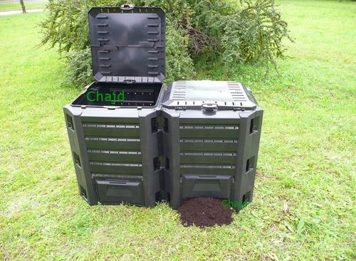 KOMPOSTOWNIK 800L DWUKOMOROWY POPRAWIONY MODEL NEW na Arena.pl