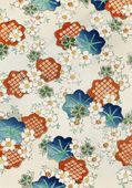 Plakat 70x100cm Floral Pattern 2, Bijutsukai Japoński Vintage
