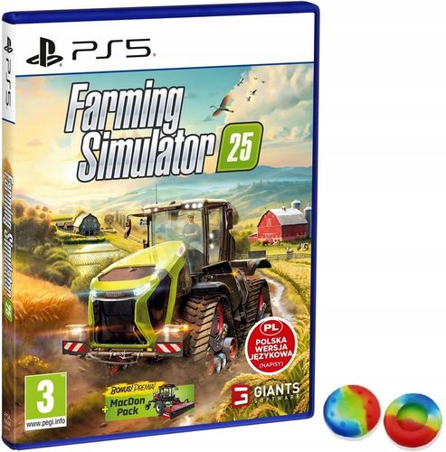 FARMING SIMULATOR 25 I DLC MacDon I PS5 I PL + GRATIS na Arena.pl