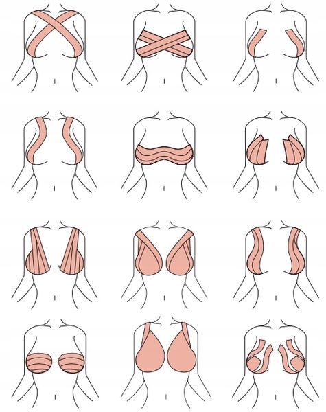 Taśma Unosząca Biust Modelująca Dekolt PushUp Tape zdjęcie 5
