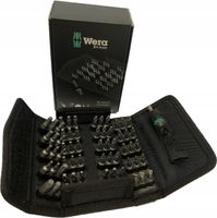 ZESTAW BITÓW BIT-SAFE + WKRĘTAK 1/4'' 61EL WERA