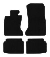 Dywaniki samochodowe welurowe BASIC do: BMW 7 F01 (2008-2015, sedan) czarne