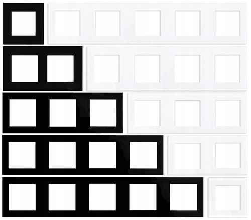 RAMKA SZKLANA PANEL FLEX PODWÓJNA 2F SZKLANA DO WŁĄCZNIKÓW KONTAKTÓW na Arena.pl