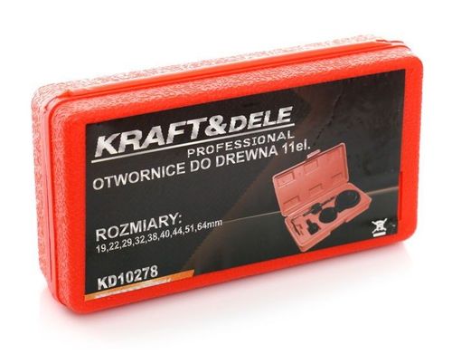 Otwornice do drewna 11 el. KD10278 na Arena.pl