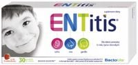ENTitis SMAK Truskawkowy 30 pastylek do ssania