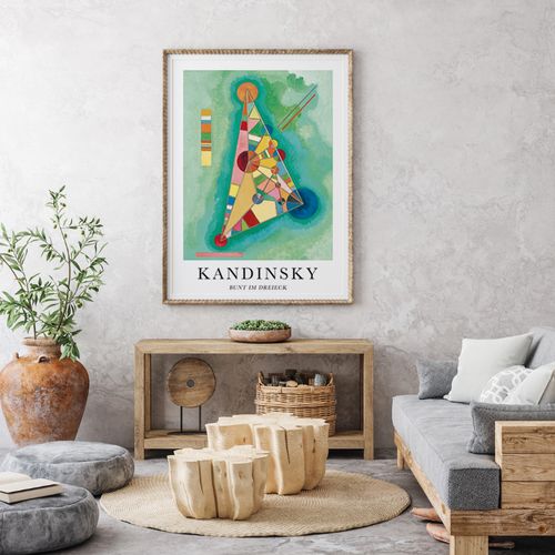 Plakat cyfrowy do wydruku kandinsky na Arena.pl