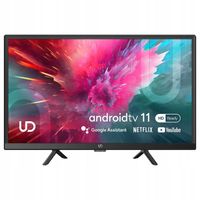 SMART TV 24" TELEWIZOR UD 24W5210S D LED Android 11 DVB-T2 HEVC CHROMECAST