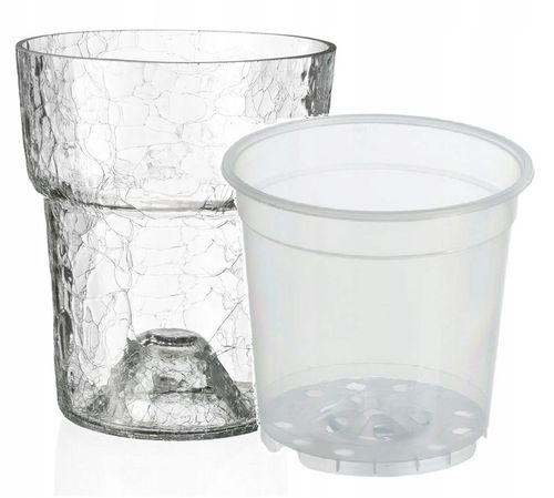 STORCZYK Osłonka Duża szklana do storczyków większego storczyka orchidea na Arena.pl