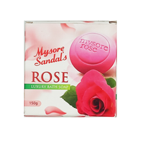 Mydło różane w kostce Rose Luxury Bath Soap Mysore Sandal 150g