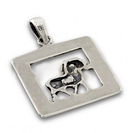 SREBRNY WISIOREK ZNAK ZODIAKU BARAN PRÓBA SREBRA 925 GRAWER GRATIS zdjęcie 2