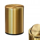 Kosz na Śmieci ViO 9В01-RO Gold do Domu Kuchni łazienkowy obrotowy 9L