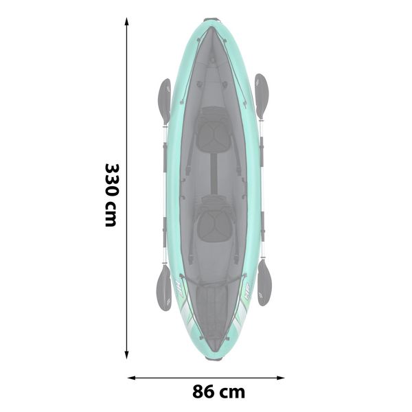 Kajak Hydro-Force Ventura X2 Bestway 65052 zdjęcie 15